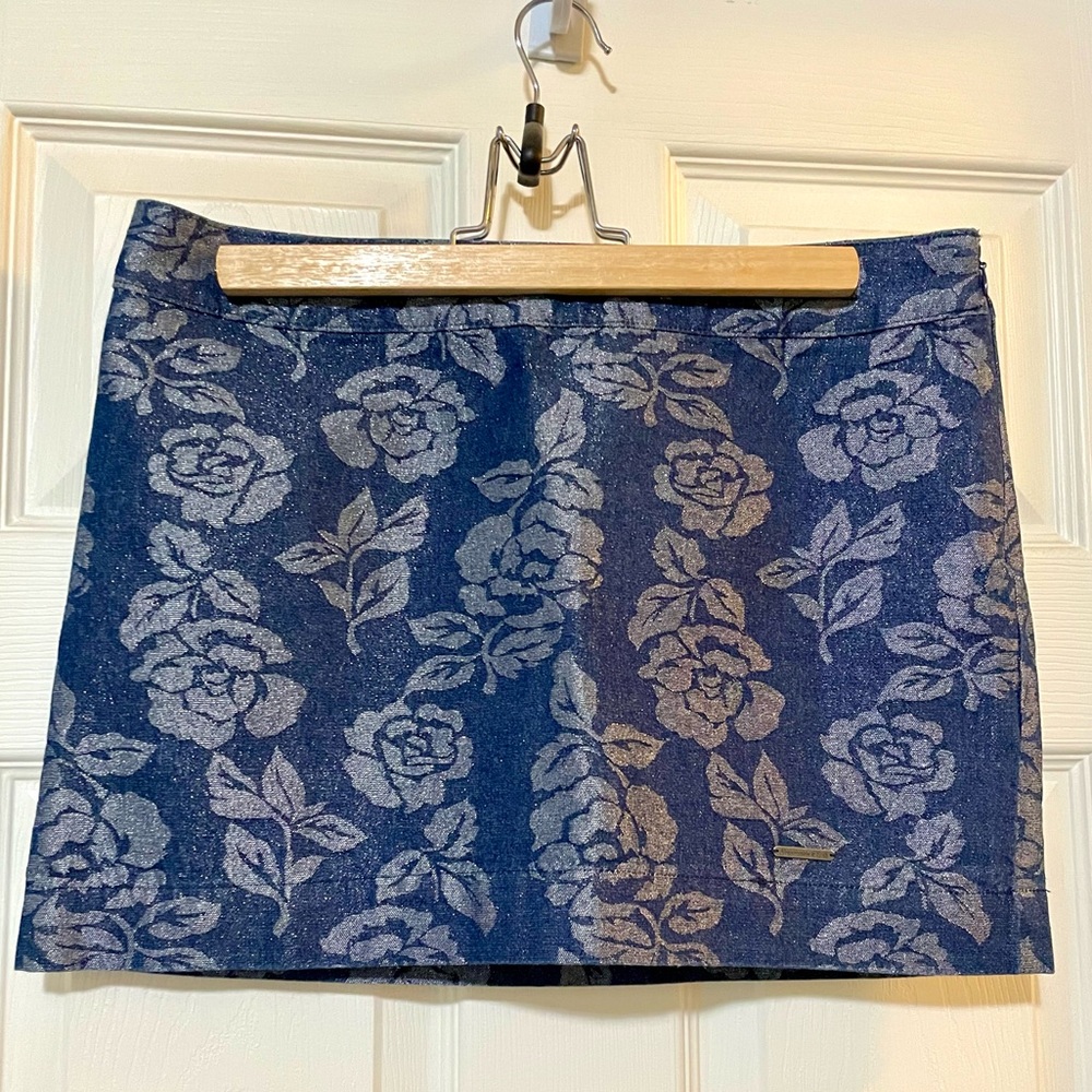 Brocade Abercrombie and Fitch Mini Skirt